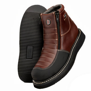 HM338 Dual Zipper Comfort Work Boots