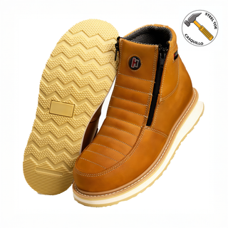 HM339 DOUBLE ZIPPER COMFORT WORK BOOT