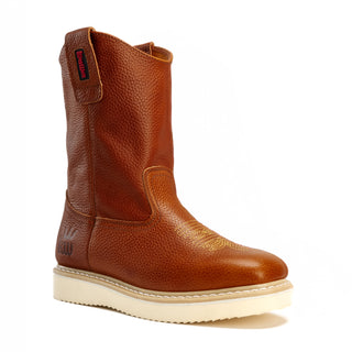 King Welt 11" Santa Fe Square Leather Work Boots for Men