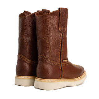King Welt 11" Santa Fe Square Leather Work Boots for Men