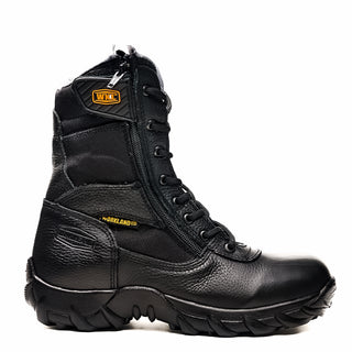 Workland Combat Comfort Zipper and Lace Work Boots