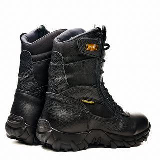 Workland Combat Comfort Zipper and Lace Work Boots