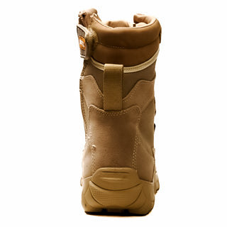 Workland Combat Comfort Zipper and Lace Work Boots