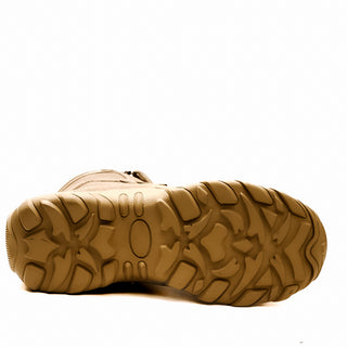 Workland Combat Comfort Zipper and Lace Work Boots