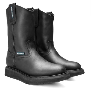 Silver Bull Leather Wellington Sole Work Boots