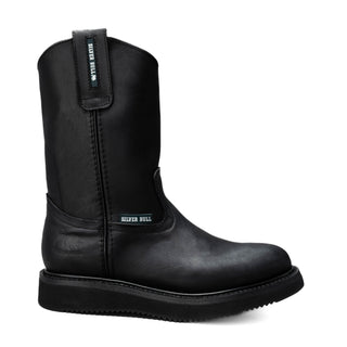 Silver Bull Leather Wellington Sole Work Boots