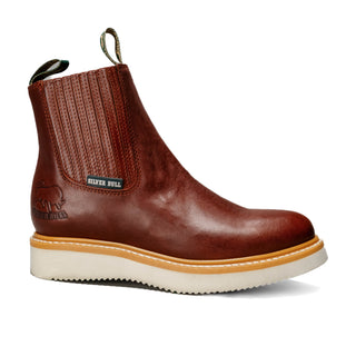 Silver Bull Leather Wellington Sole Ankle Work Boots