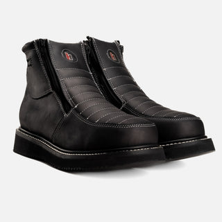 HM330 Dual Zipper Comfort Wellington Sole Work Boots