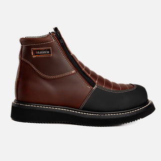 HM338 Dual Zipper Comfort Work Boots