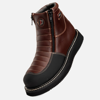 HM338 Dual Zipper Comfort Work Boots