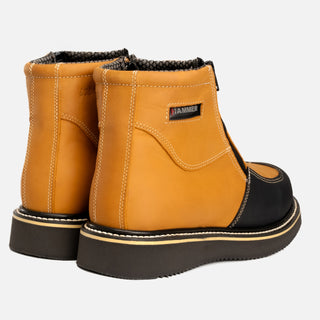 HM338 Dual Zipper Comfort Work Boots