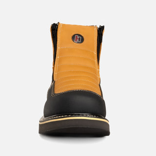 HM338 Dual Zipper Comfort Work Boots