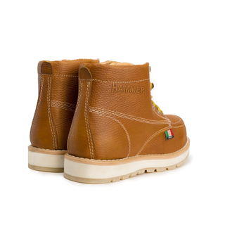 Murphy 6" Lightweight Leather Work Boots Doble Density Sole With MEX Flag