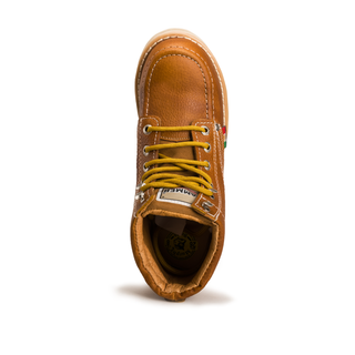 Murphy 6" Lightweight Leather Work Boots Doble Density Sole With MEX Flag