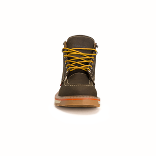 Hammer 6" Lightweight Leather Work Boots Double Density Sole With MEX Flag