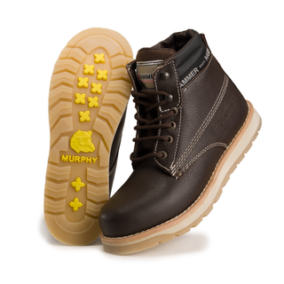 MU1131 Hammer Murphy Work Boots Doble Density Sole Leather