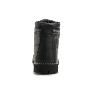 MU036 Hammer Murphy Work Boots Tractor Sole Leather Black