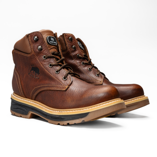 Silver Bull Leather Dual Density Sole Ankle Work Boots