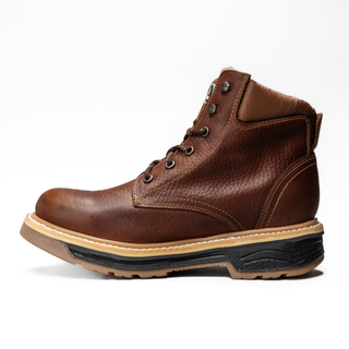 Silver Bull Leather Dual Density Sole Ankle Work Boots