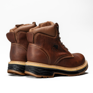 Silver Bull Leather Dual Density Sole Ankle Work Boots