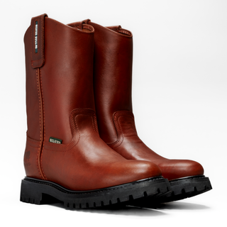 Silver Bull Leather Tractor Sole Work Boots