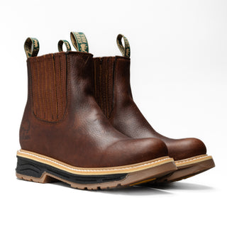 Silver Bull Leather Dual Density Sole Ankle Work Boots