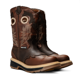 Silver Bull Western Leather Dual Density Sole Work Boots