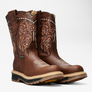 Silver Bull Leather Dual Density Sole Work Boots