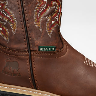 Silver Bull Leather Dual Density Sole Work Boots