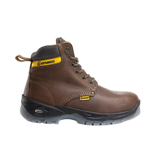 Guepardo Leather Air Bubble Heel Work Boots