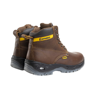 Guepardo Leather Air Bubble Heel Work Boots