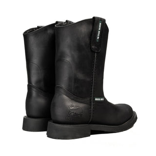 Silver Bull Leather PU Rubber Sole Work Boots