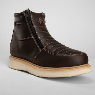 HM330 Dual Zipper Comfort Wellington Sole Work Boots